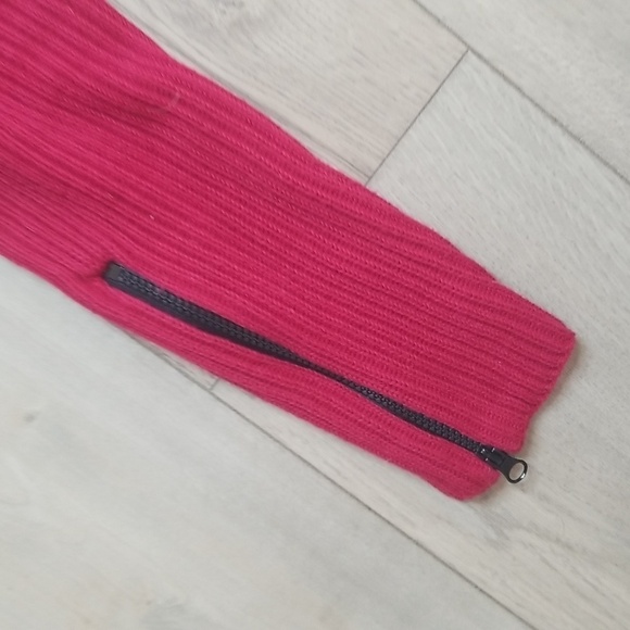 Von saken Women's turtleneck Relaxed sweater zipper detail - Picture 3 of 6